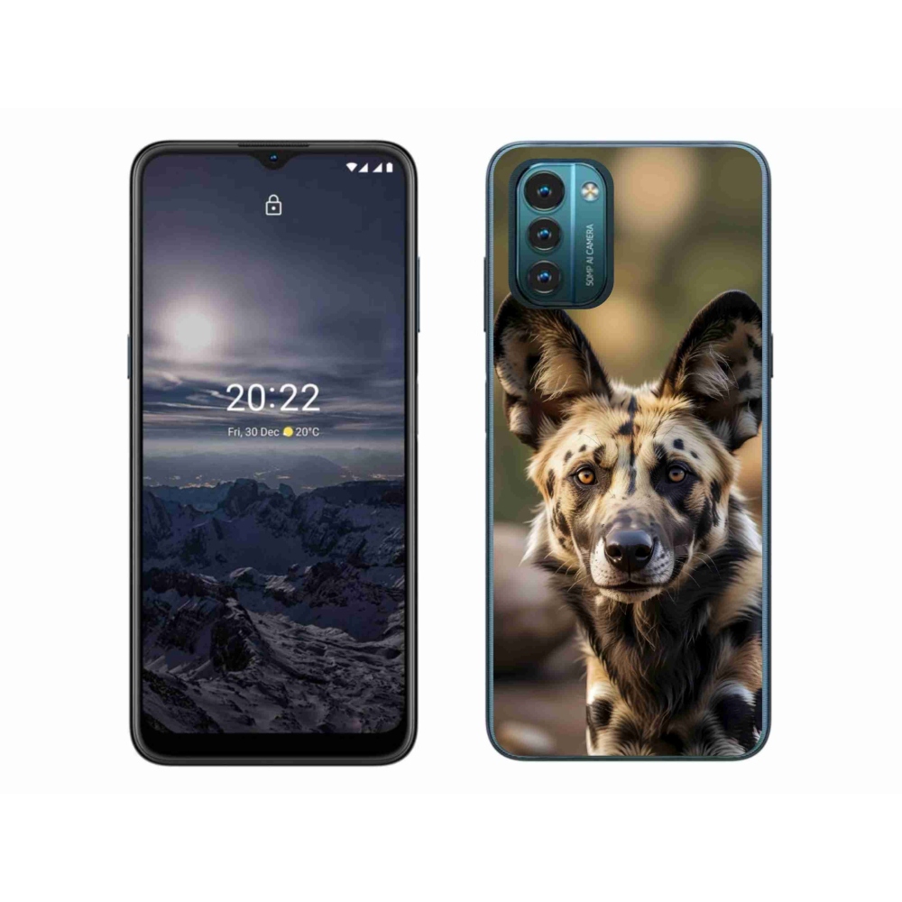 mmCase gél tok a Nokia G11/G21-hez – afrikai vadkutya