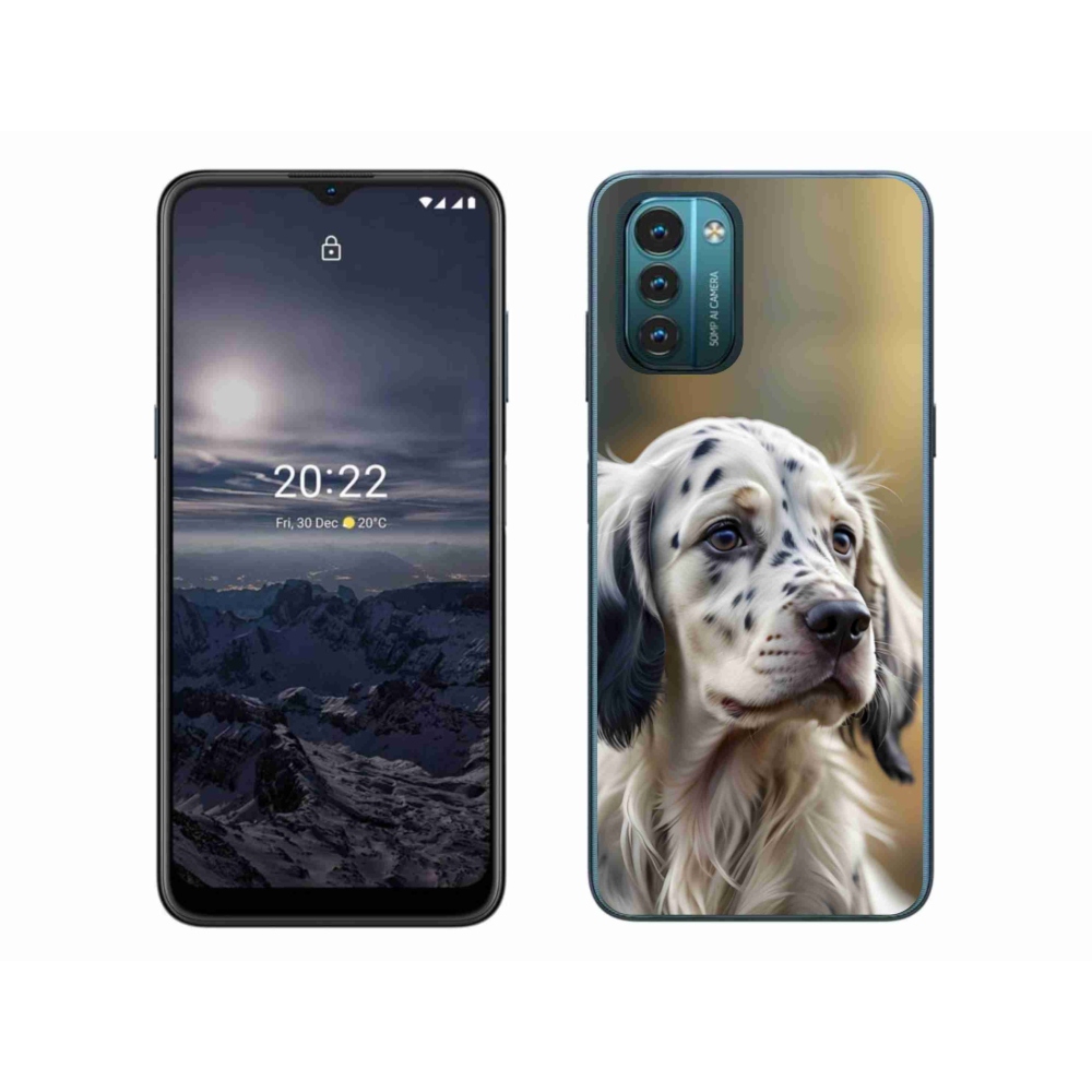 Zselés borítás mmCase a Nokia G11/G21 készülékhez - English Setter