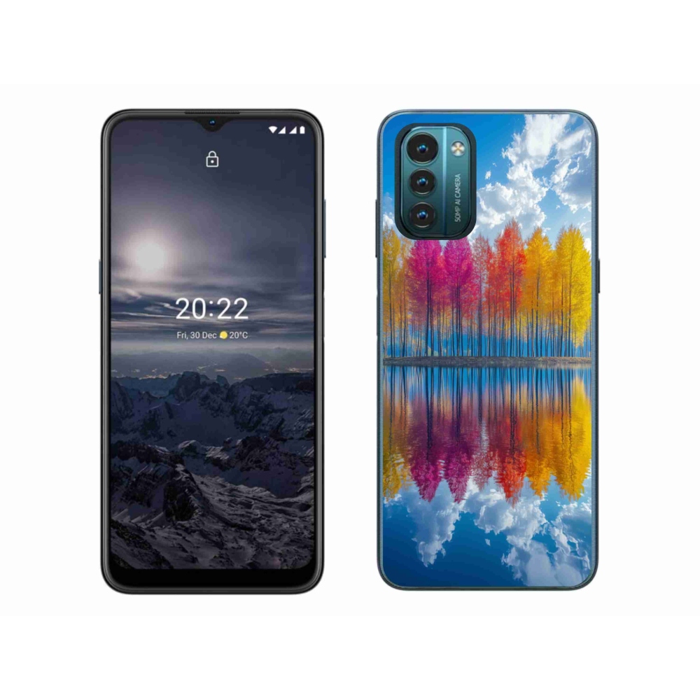 Zselés borítás mmCase a Nokia G11/G21 készülékhez - színes fák