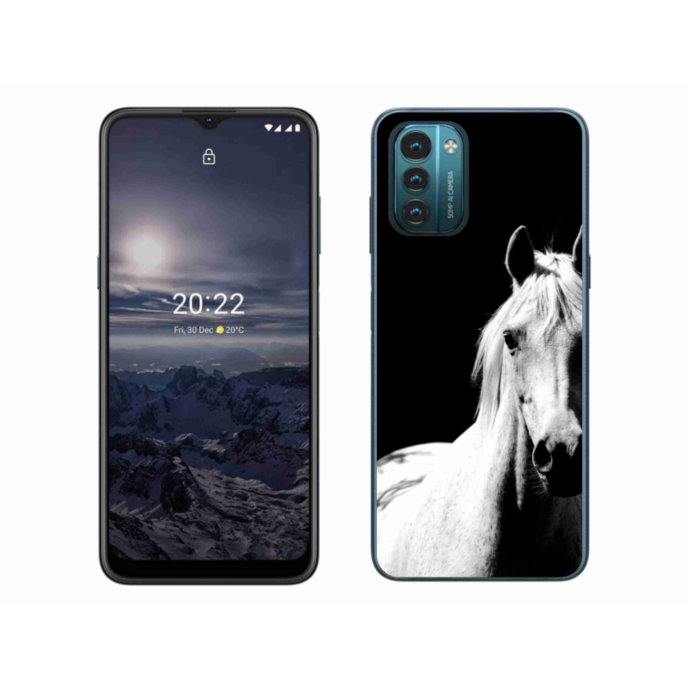 Zselés tok mmCase a Nokia G11/G21 készülékhez - fehér ló 5