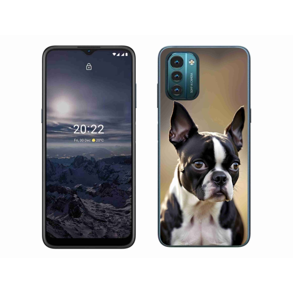 mmCase gél tok a Nokia G11/G21-hez – bostoni terrier