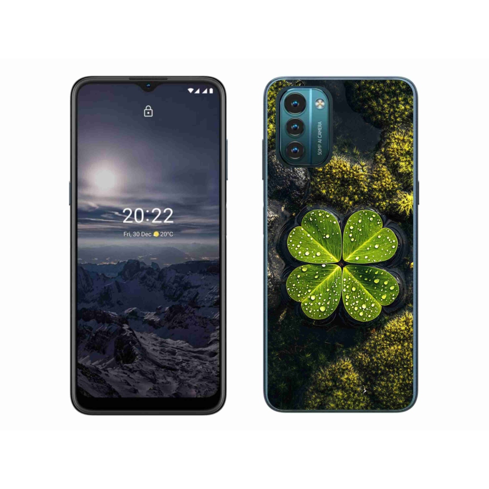 Zselés borítás mmCase a Nokia G11/G21 készülékhez - négylevelű lóhere