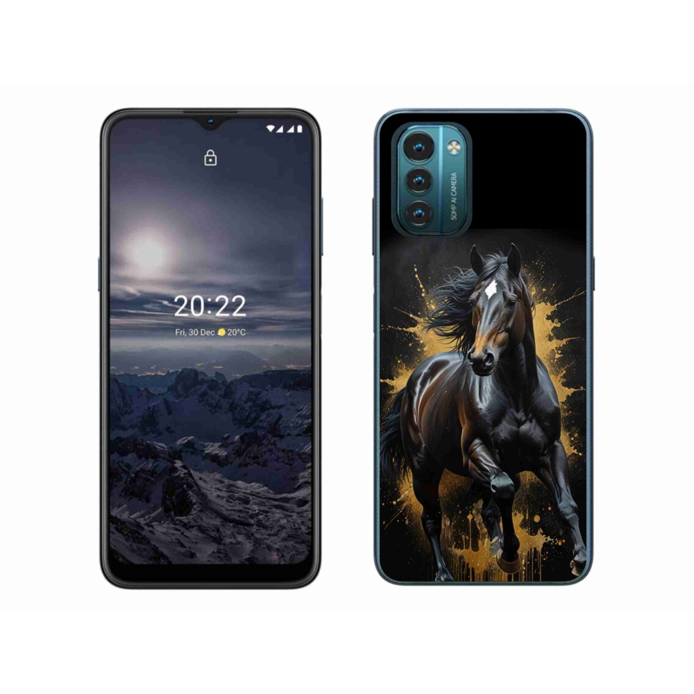 mmCase gél tok a Nokia G11/G21-hez – elegáns fekete változat