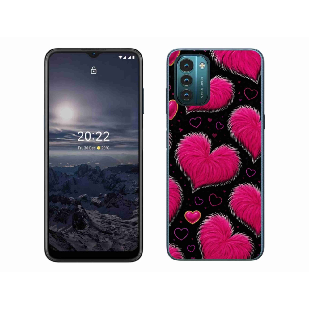 Zselés borítás mmCase a Nokia G11/G21 készülékhez - puha szívecske