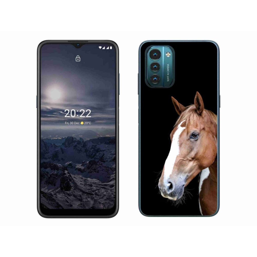 Zselés tok mmCase a Nokia G11/G21 készülékhez - barna ló 3