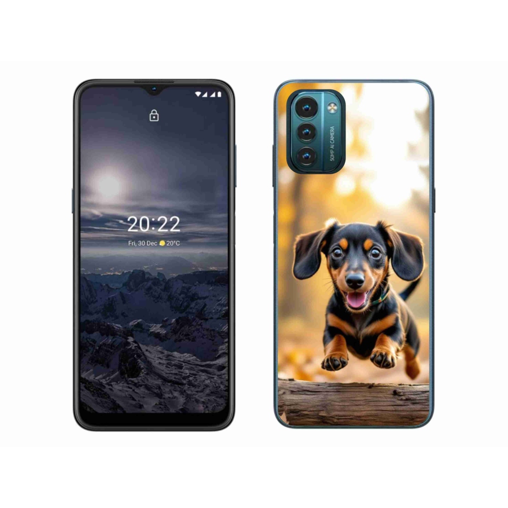 Zselés borítás mmCase a Nokia G11/G21 készülékhez - tacskó 2