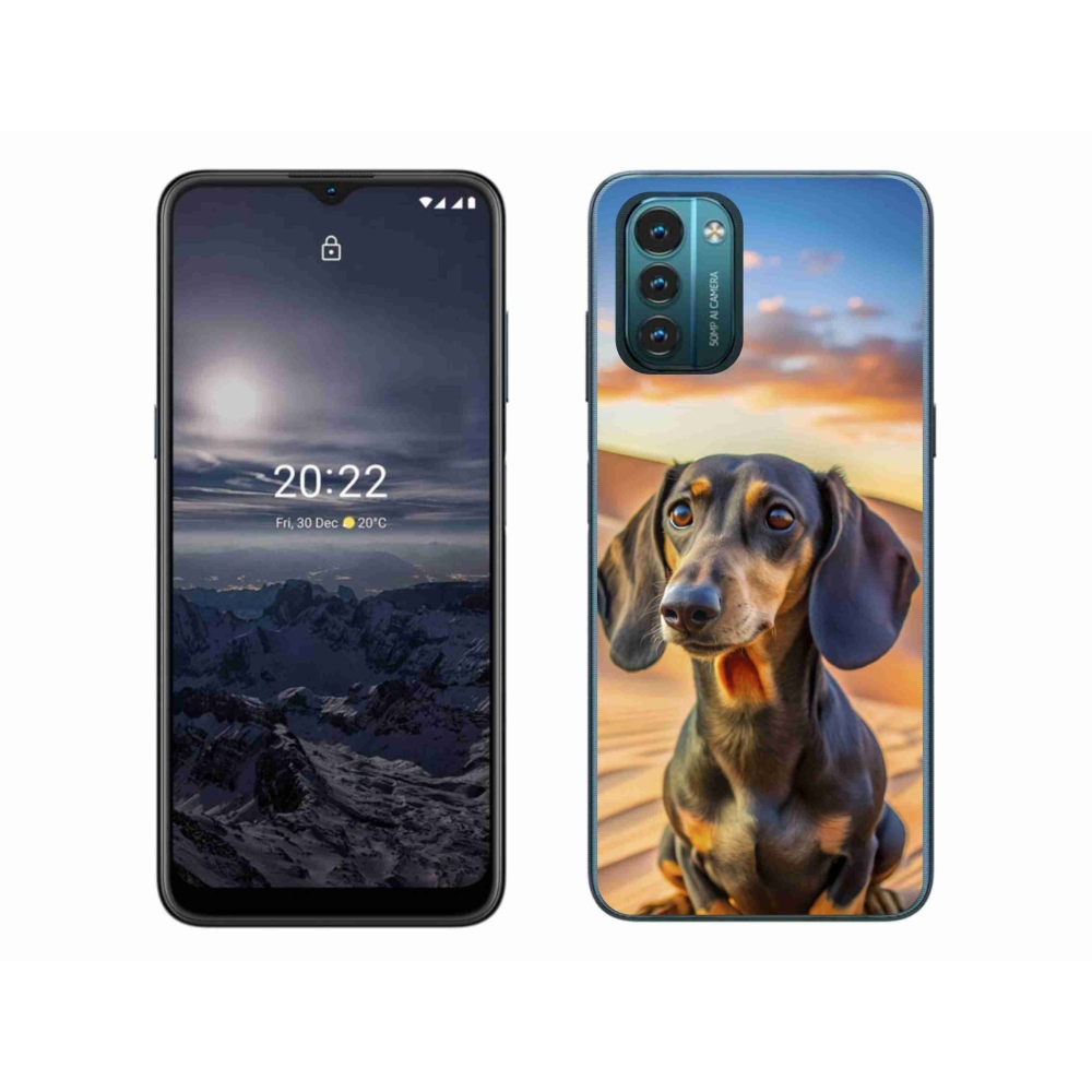 Zselés borítás mmCase a Nokia G11/G21 készülékhez - tacskó 3