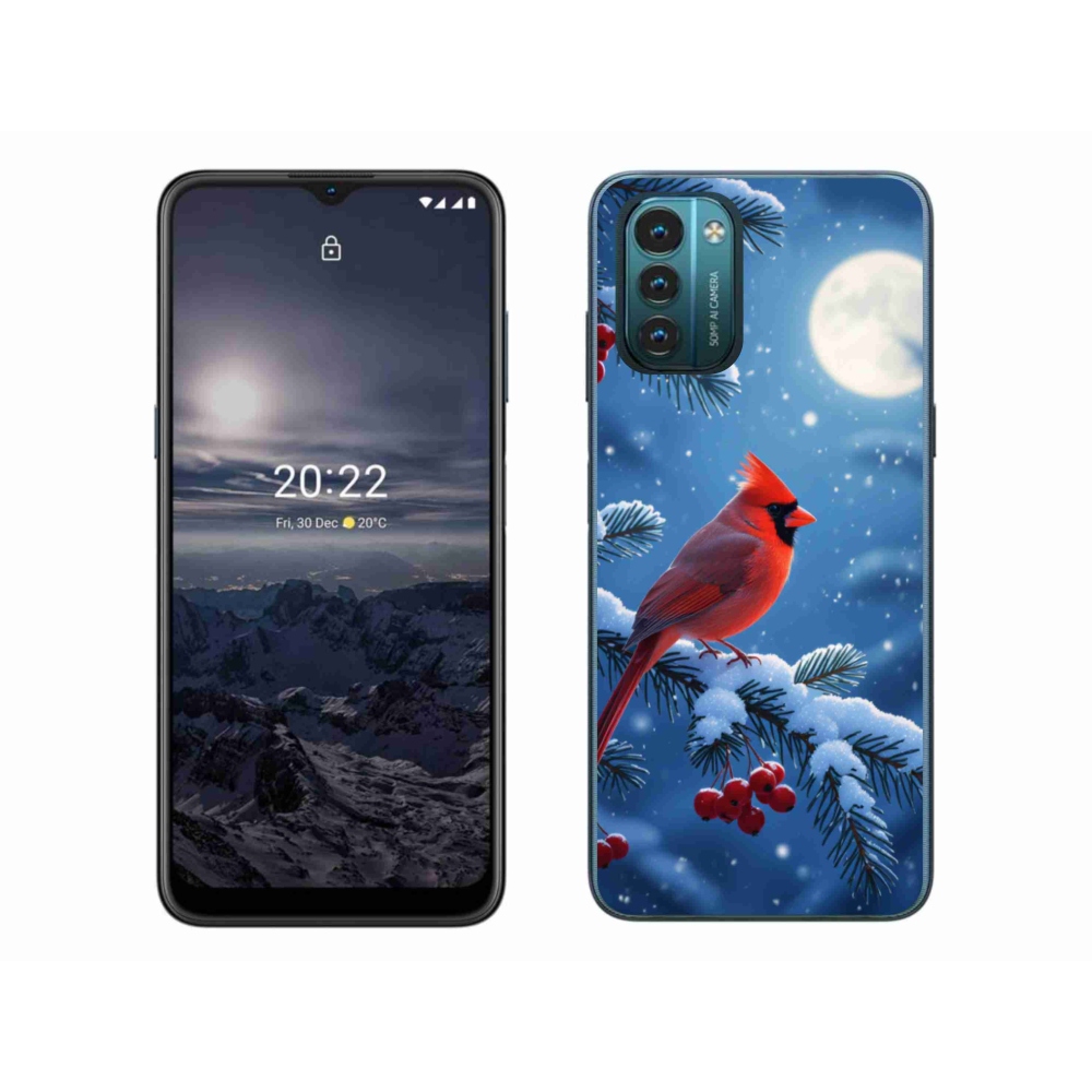 mmCase gélhuzat a Nokia G11/G21-hez – bíborvörös