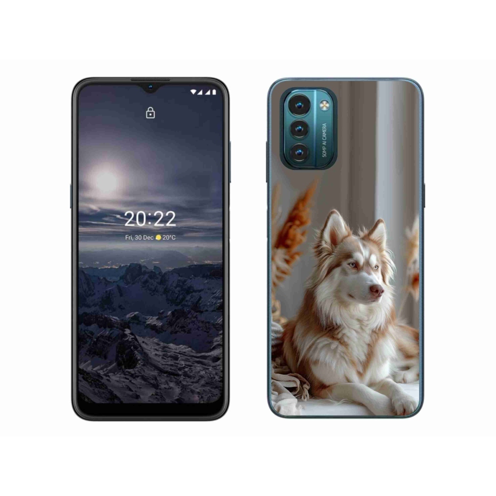 mmCase gél tok a Nokia G11/G21-hez – nyugodt szibériai husky