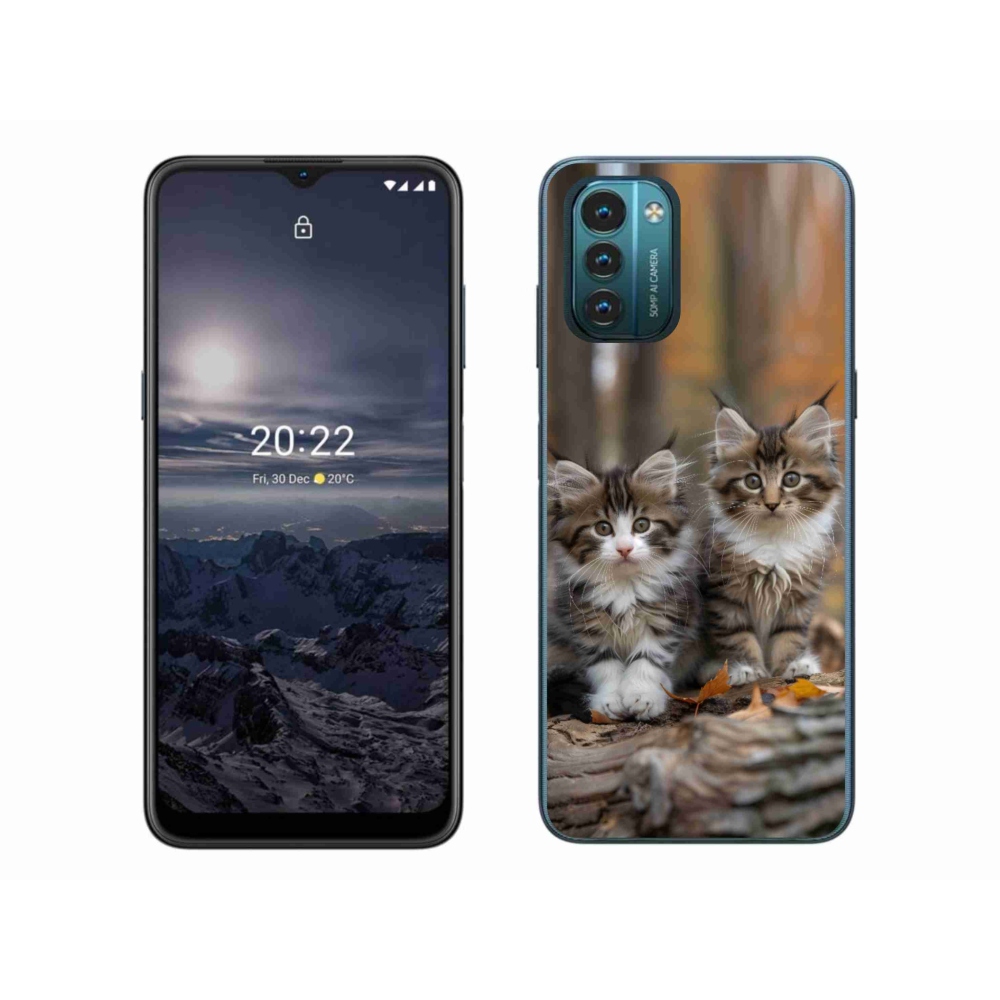 mmCase gél tok a Nokia G11/G21-hez – macska duó 3