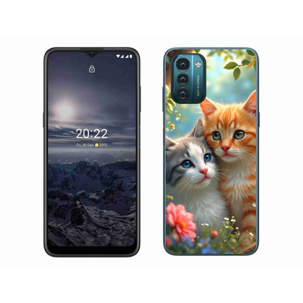 Zselés borítás mmCase a Nokia G11/G21 készülékhez - cat love 2