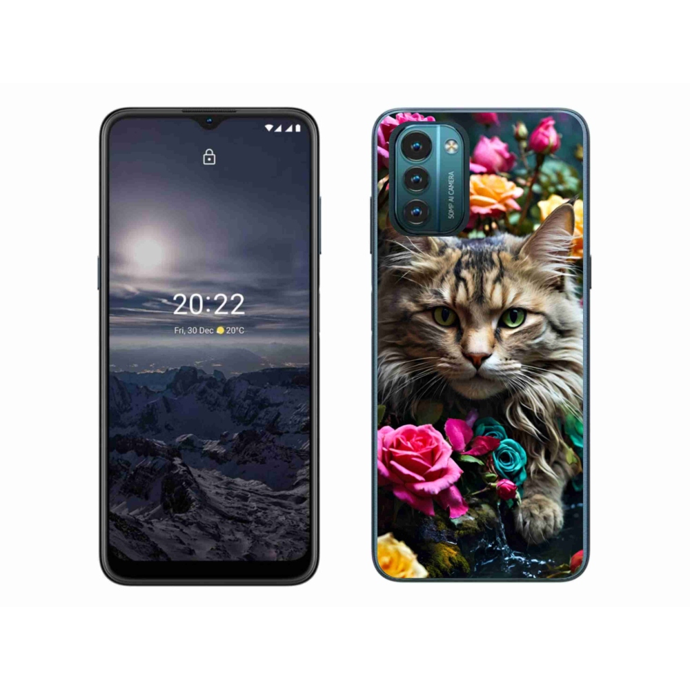 Zselés borítás mmCase a Nokia G11/G21 készülékhez - macskaszem nézet 2