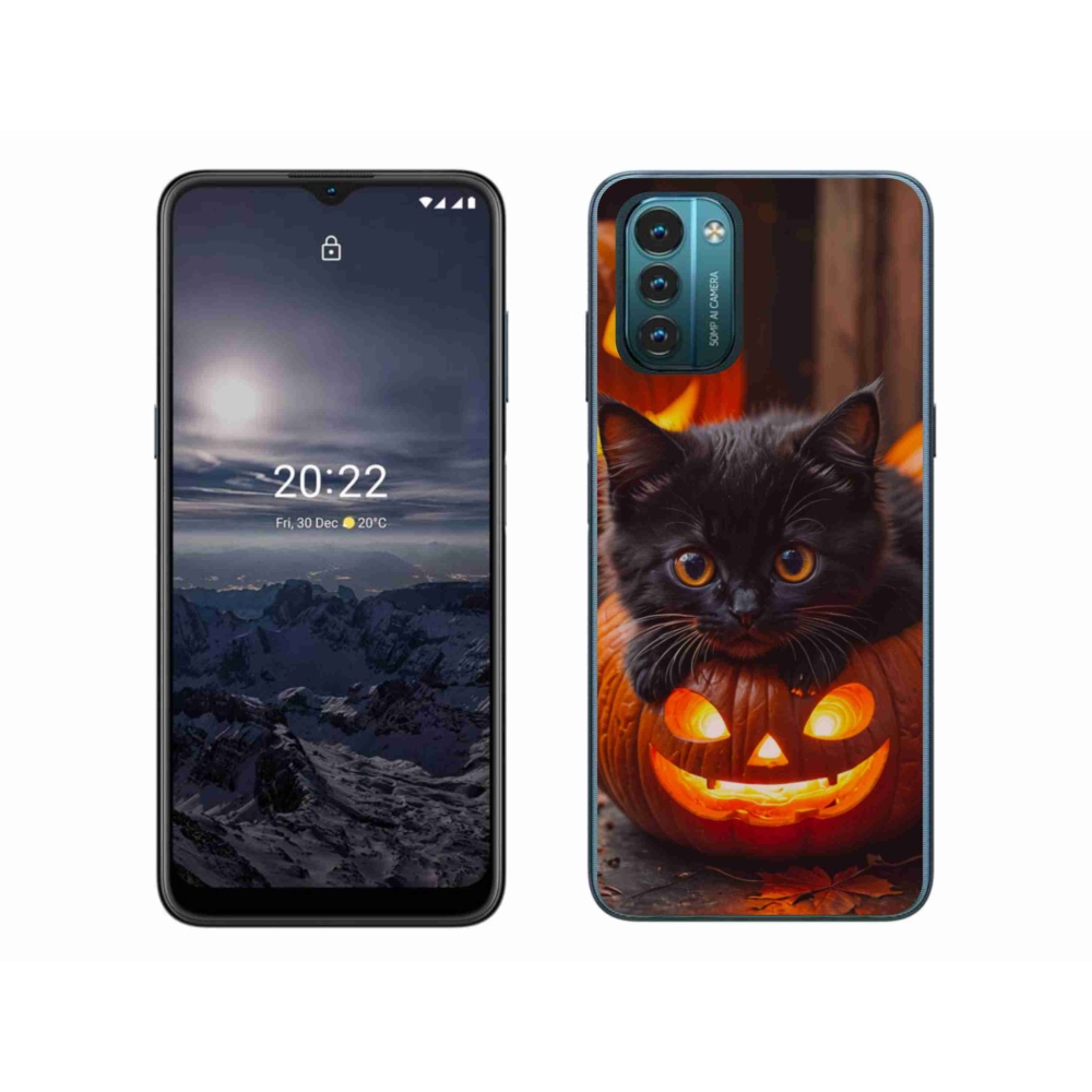 Zselés borítás mmCase a Nokia G11/G21 készülékhez - cica és tök