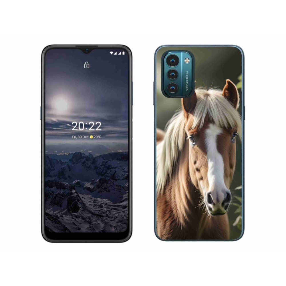 mmCase gél tok a Nokia G11/G21-hez – világos sörényű ló