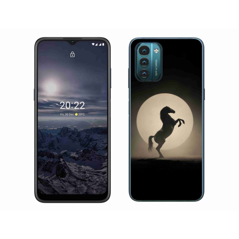 Zselés borítás mmCase a Nokia G11/G21 készülékhez - ló sziluettben