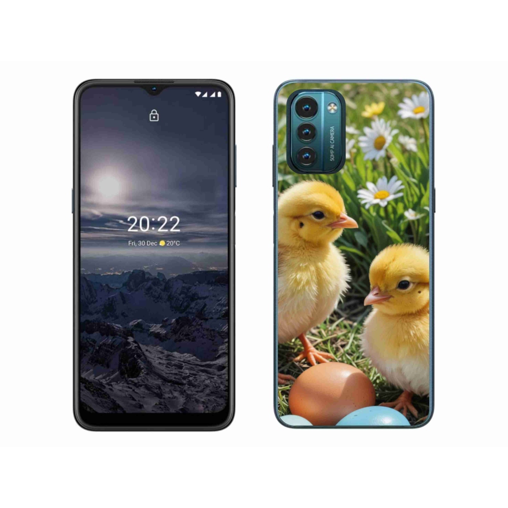 Zselés borítás mmCase a Nokia G11/G21 készülékhez - csirkék
