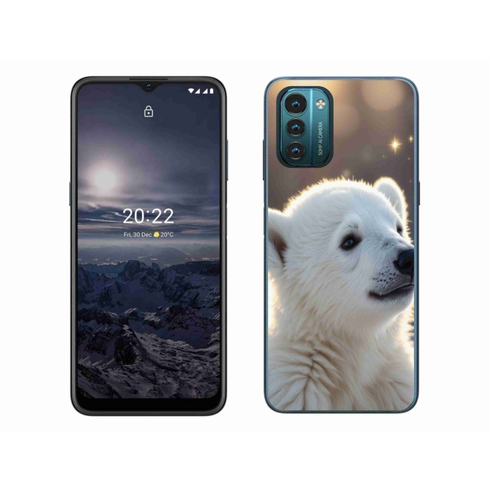 Zselés borítás mmCase a Nokia G11/G21 készülékhez - jegesmedve