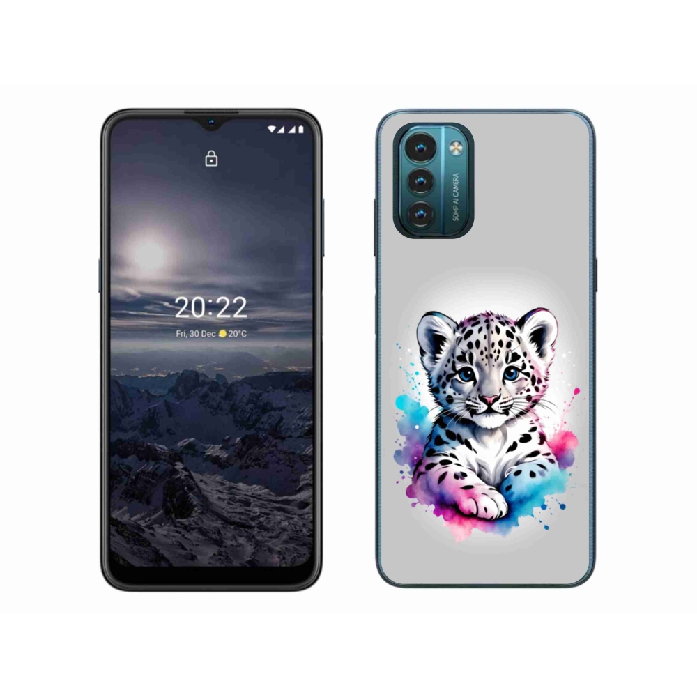 Zselés borítás mmCase a Nokia G11/G21 készülékhez - leopárd kölyök