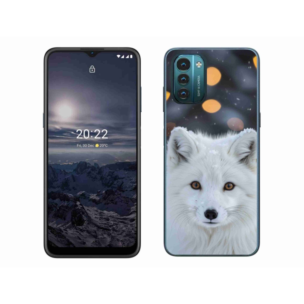 Zselés borítás mmCase a Nokia G11/G21 készülékhez - polár róka