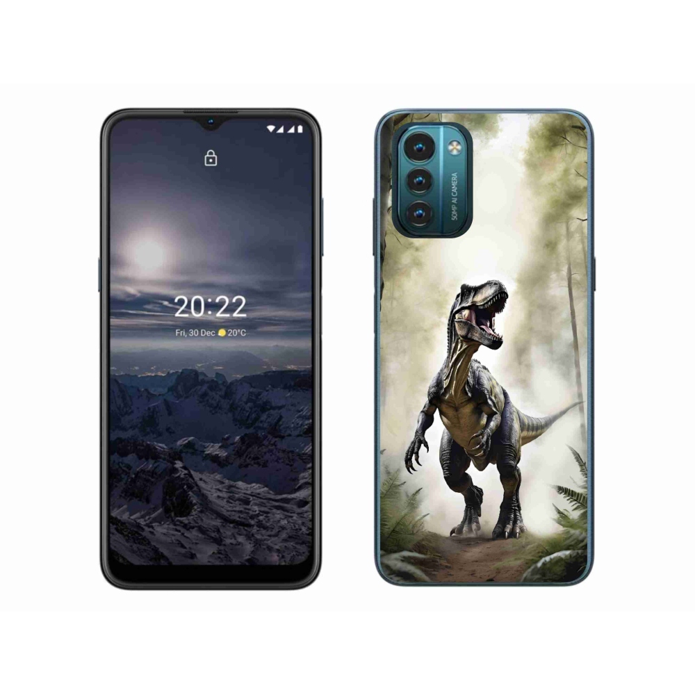 mmCase gél tok a Nokia G11/G21-hez – dühös T-Rex