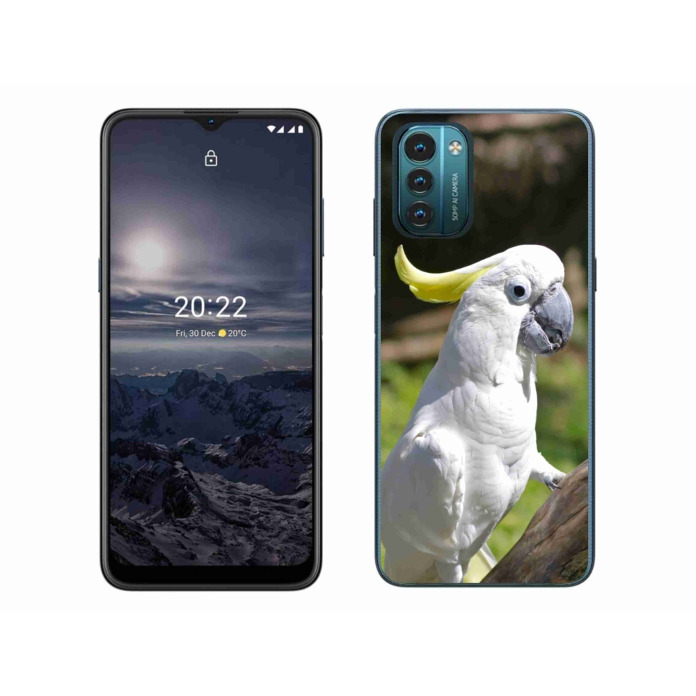 Zselés borítás mmCase a Nokia G11/G21 készülékhez - papagáj kakadu 2
