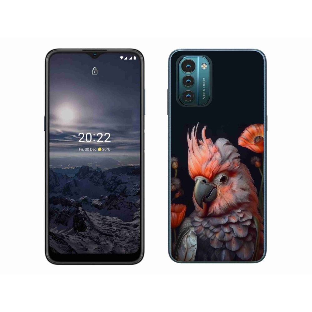 mmCase gél tok a Nokia G11/G21-hez – színes kakadu papagáj