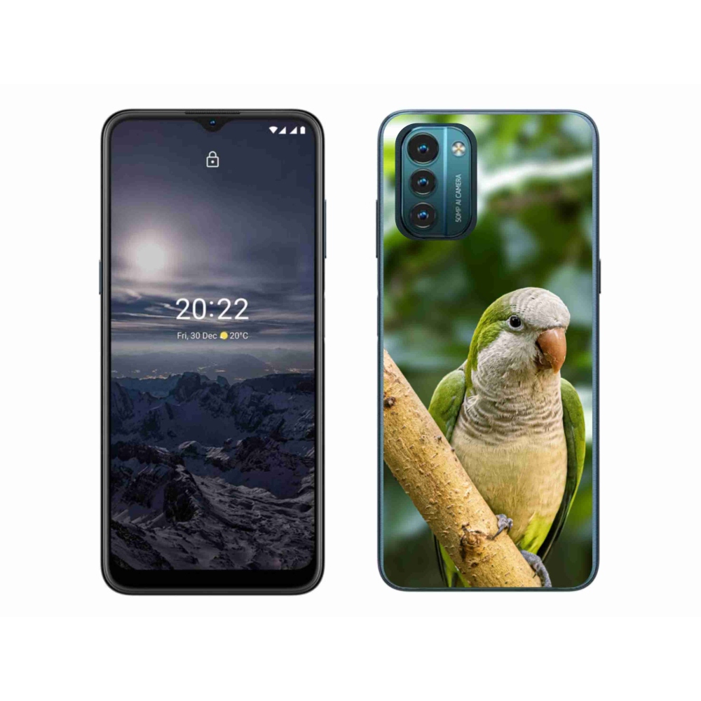 Zselés borítás mmCase a Nokia G11/G21 készülékhez - papagáj