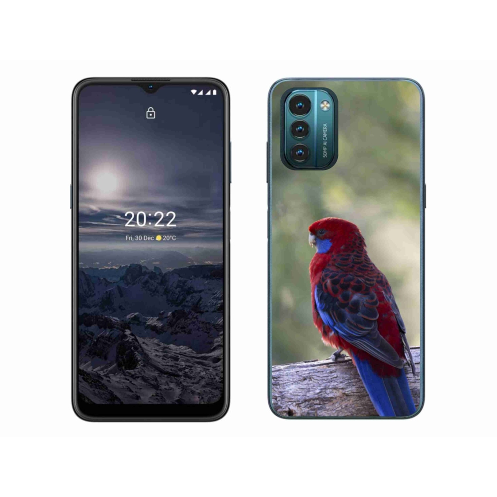 Zselés borítás mmCase a Nokia G11/G21 készülékhez - papagáj rosela