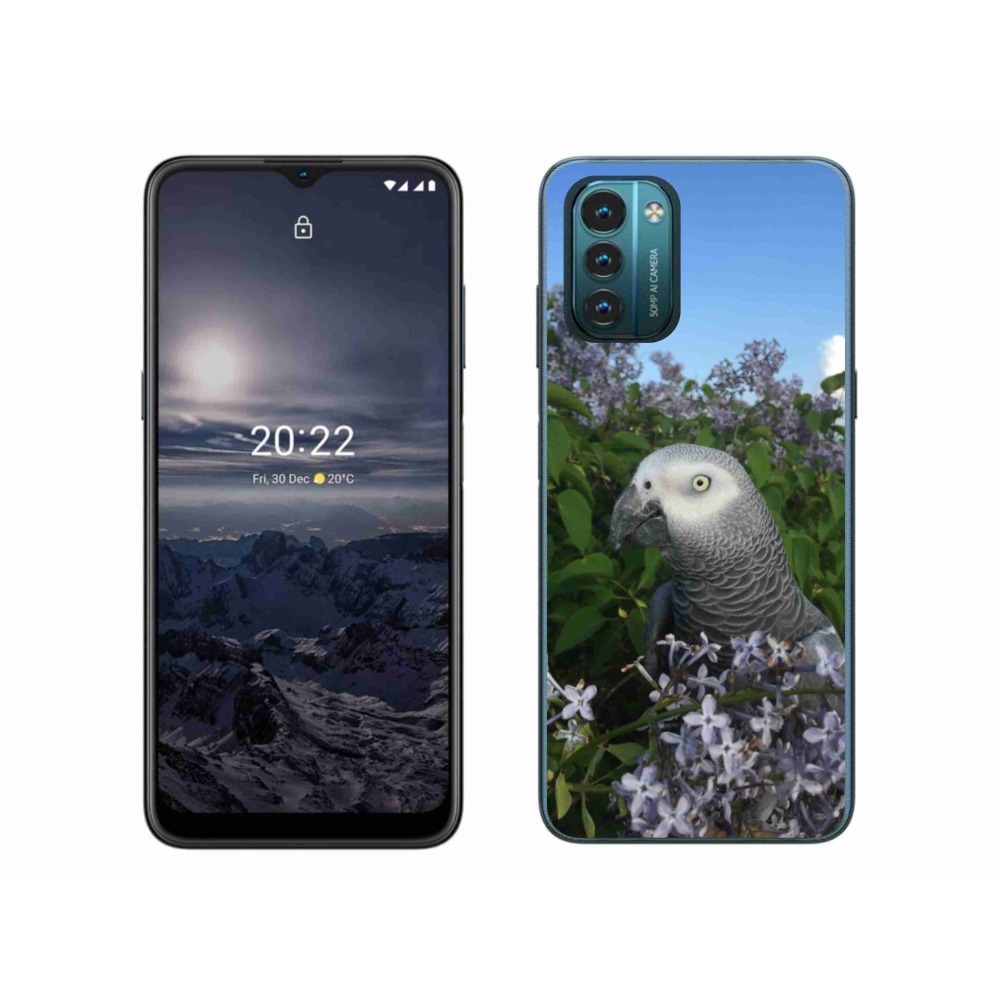 Zselés borítás mmCase a Nokia G11/G21 készülékhez - papagáj