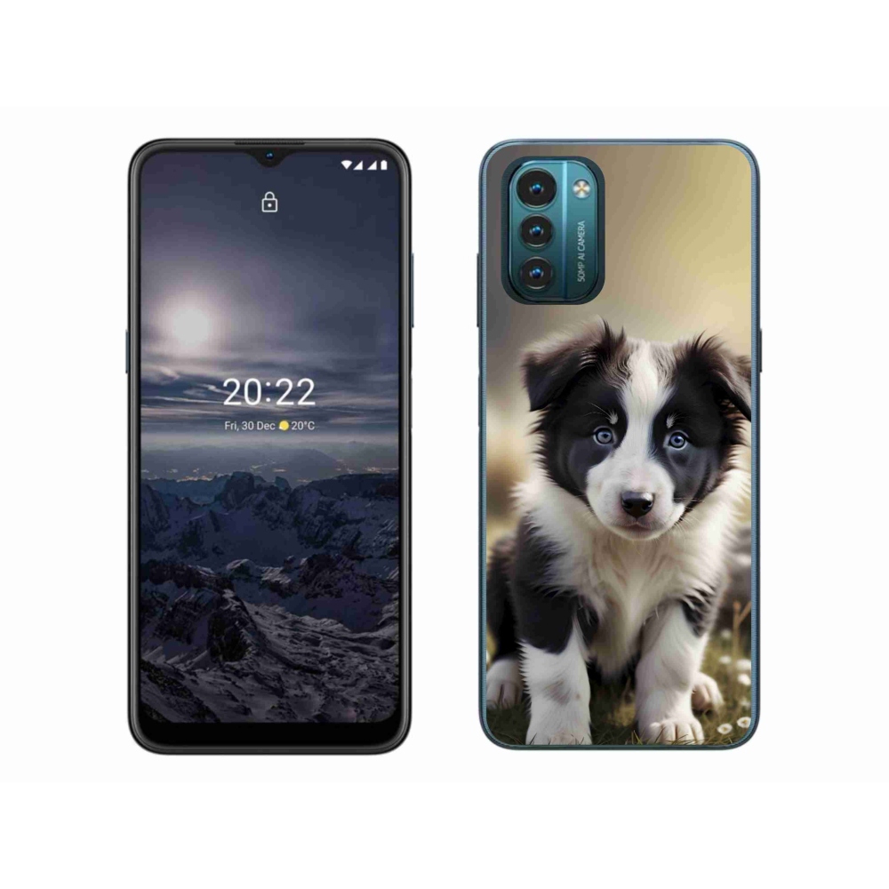 mmCase gél tok a Nokia G11/G21-hez – aranyos border collie
