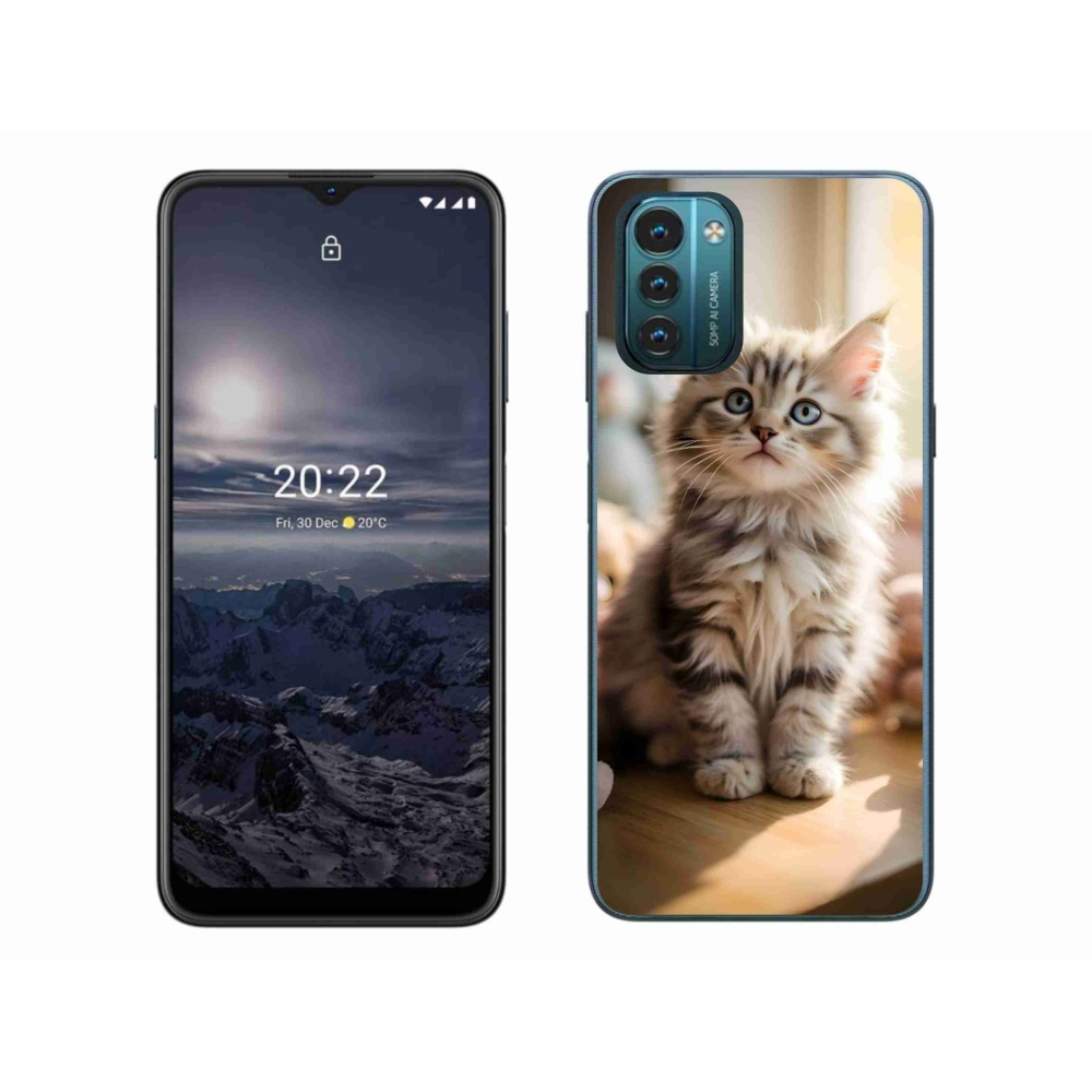 mmCase gél tok a Nokia G11/G21-hez – aranyos cica 10