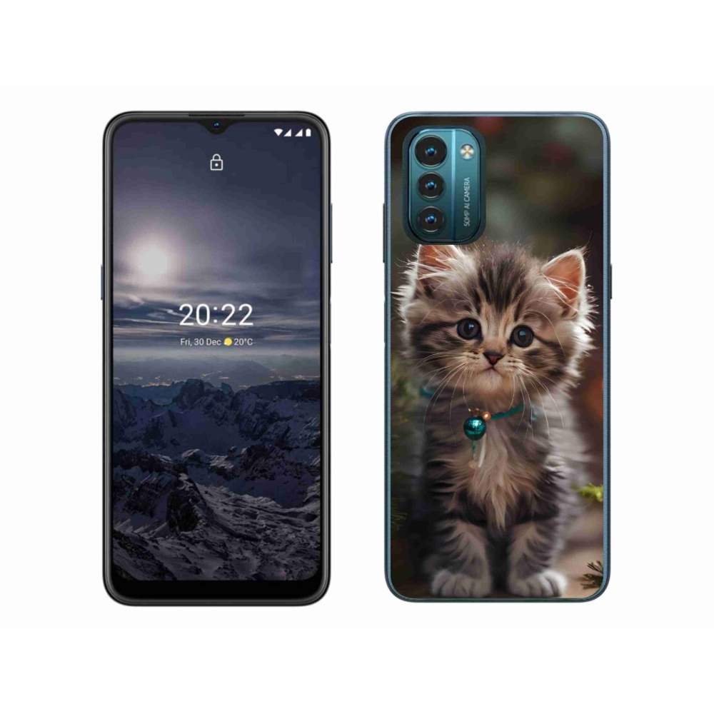 mmCase gél tok a Nokia G11/G21-hez – aranyos cica 11