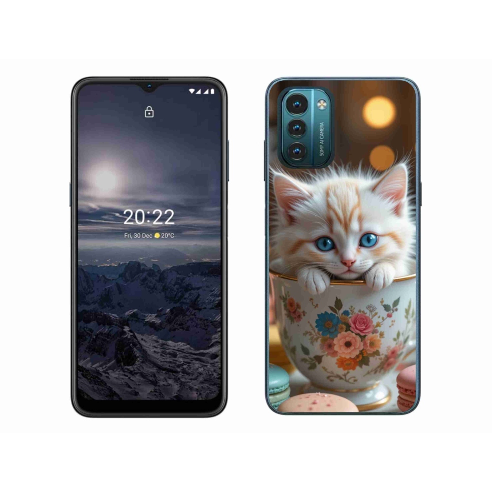 Gél borítás mmCase a Nokia G11/G21 készülékhez - aranyos cica 6