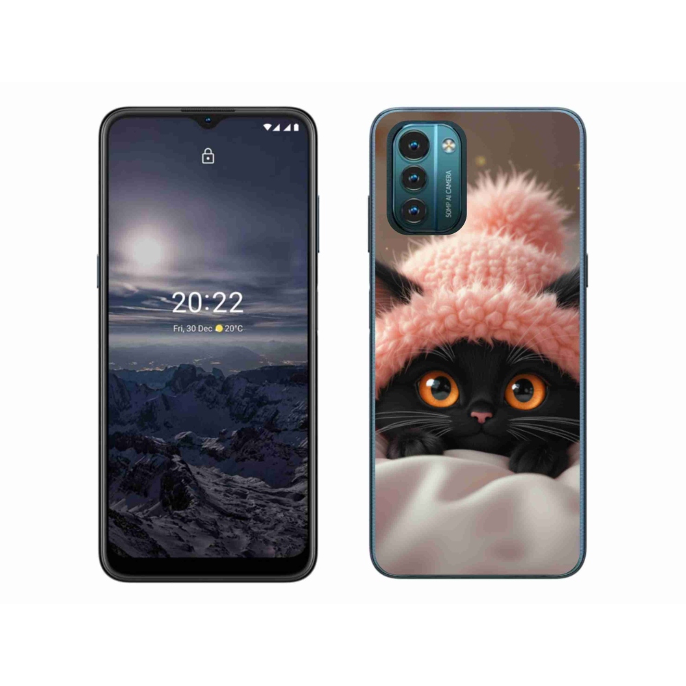 Zselés borítás mmCase a Nokia G11/G21 készülékhez - aranyos cica 7
