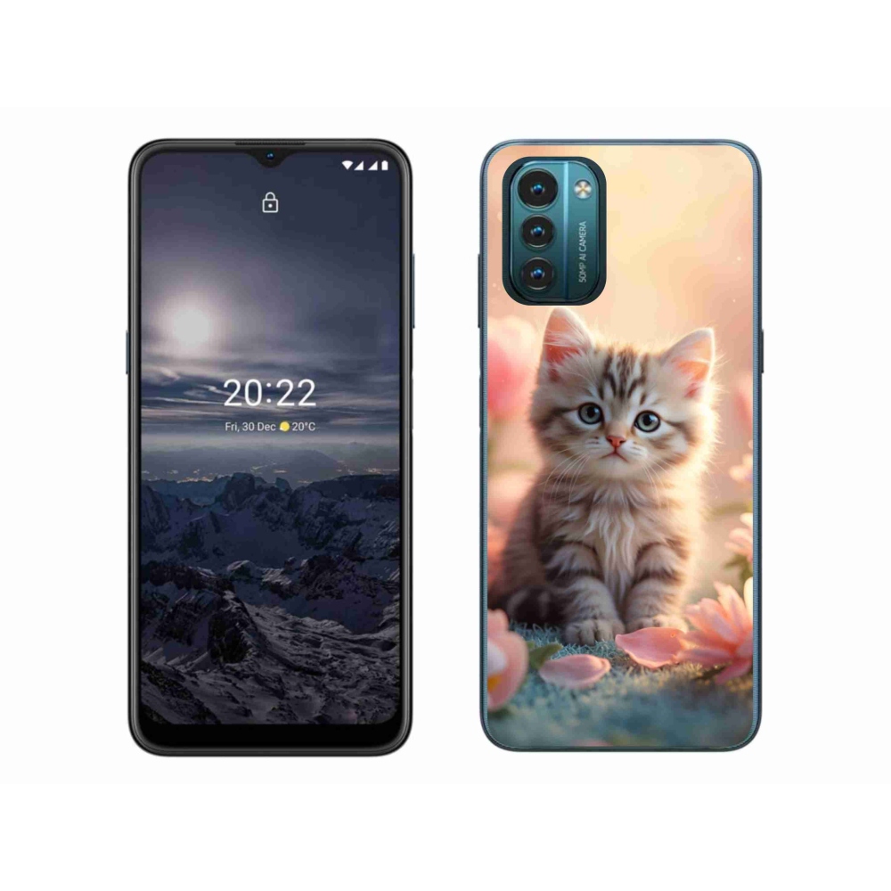Zselés borítás mmCase a Nokia G11/G21 készülékhez - aranyos cica 8