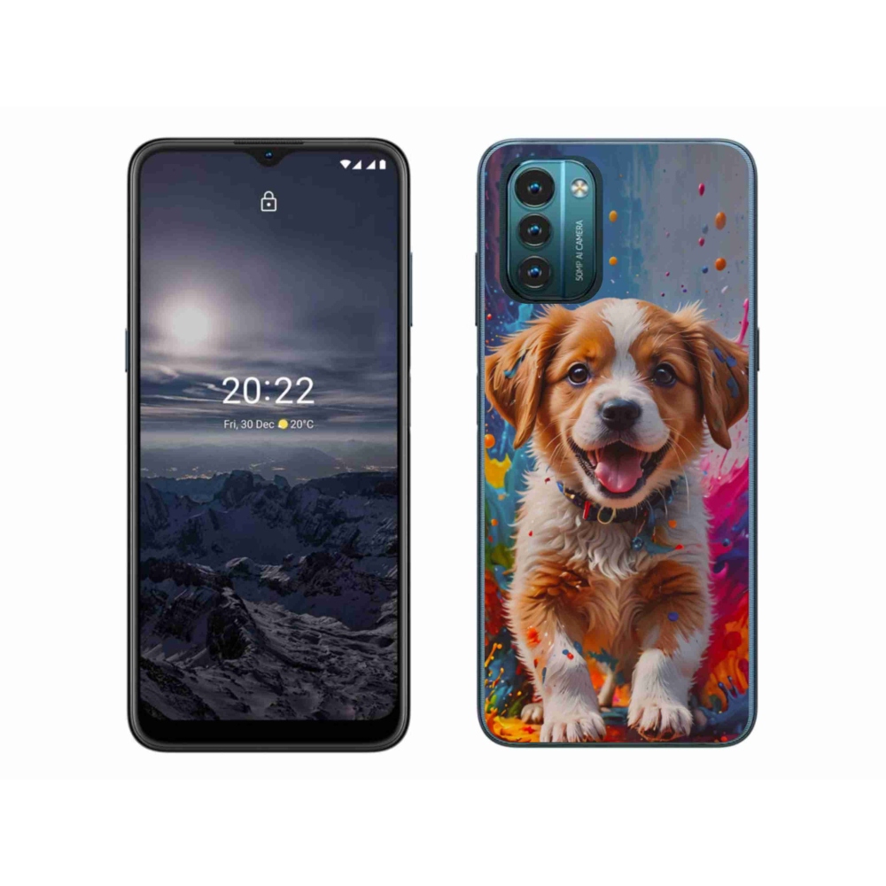 Zselés borítás mmCase a Nokia G11/G21 készülékhez - aranyos kiskutya 3