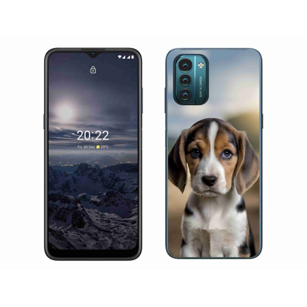 mmCase gél tok a Nokia G11/G21-hez – aranyos beagle