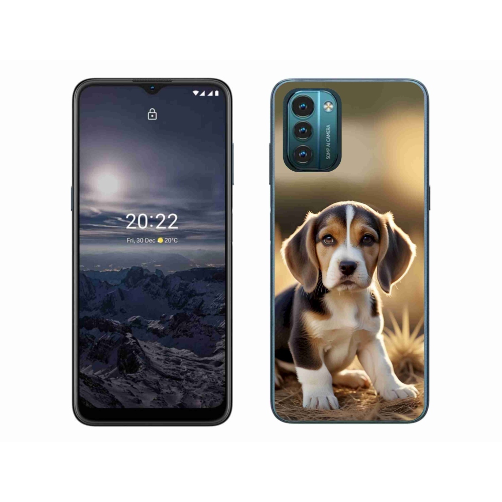 mmCase gél tok a Nokia G11/G21-hez – aranyos beagle