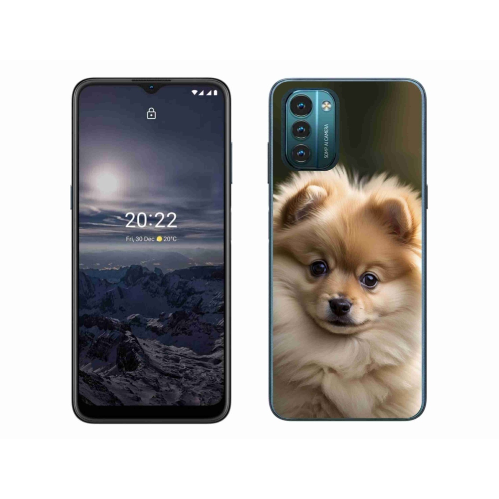 mmCase gél tok a Nokia G11/G21-hez – aranyos pomerániai 2