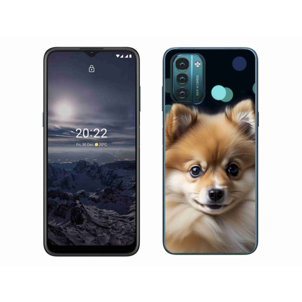 mmCase gél tok a Nokia G11/G21-hez – aranyos pomerániai