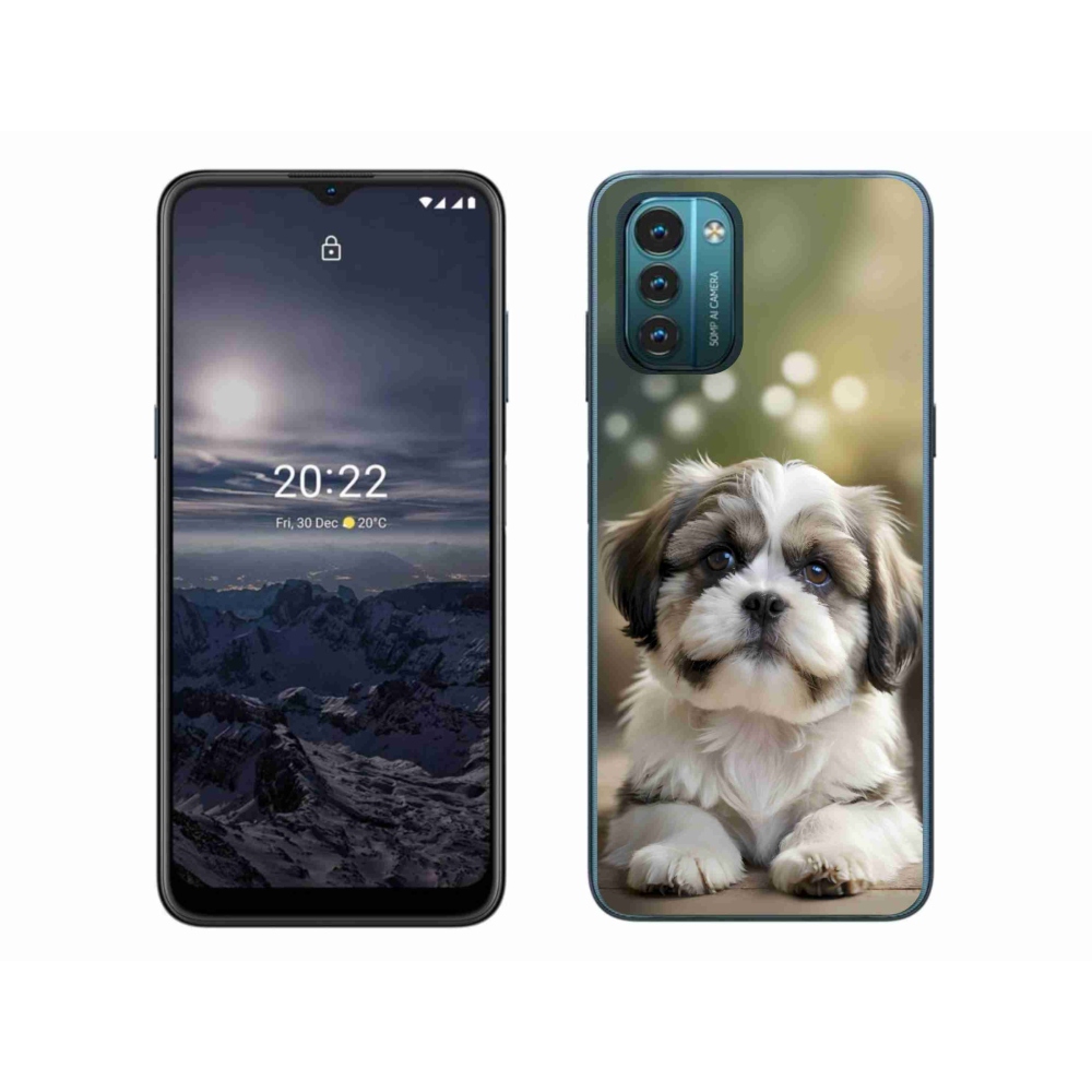 mmCase gél tok a Nokia G11/G21-hez – aranyos shih-tzu
