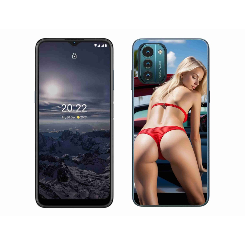 mmCase gélhuzat a Nokia G11/G21-hez – szexi nő 2