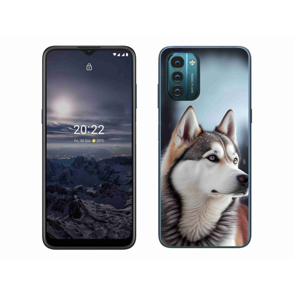 mmCase gélhuzat a Nokia G11/G21-hez – szibériai husky