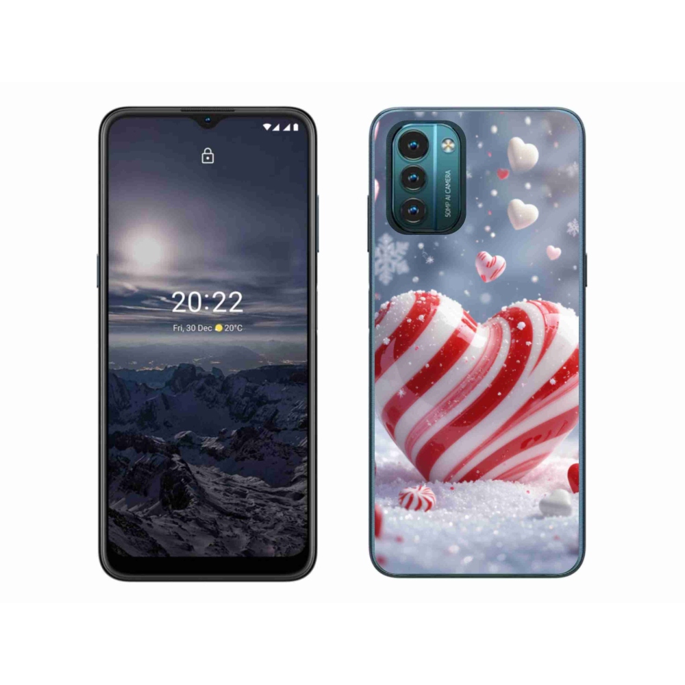 Zselés borítás mmCase a Nokia G11/G21 készülékhez - édes szívecske