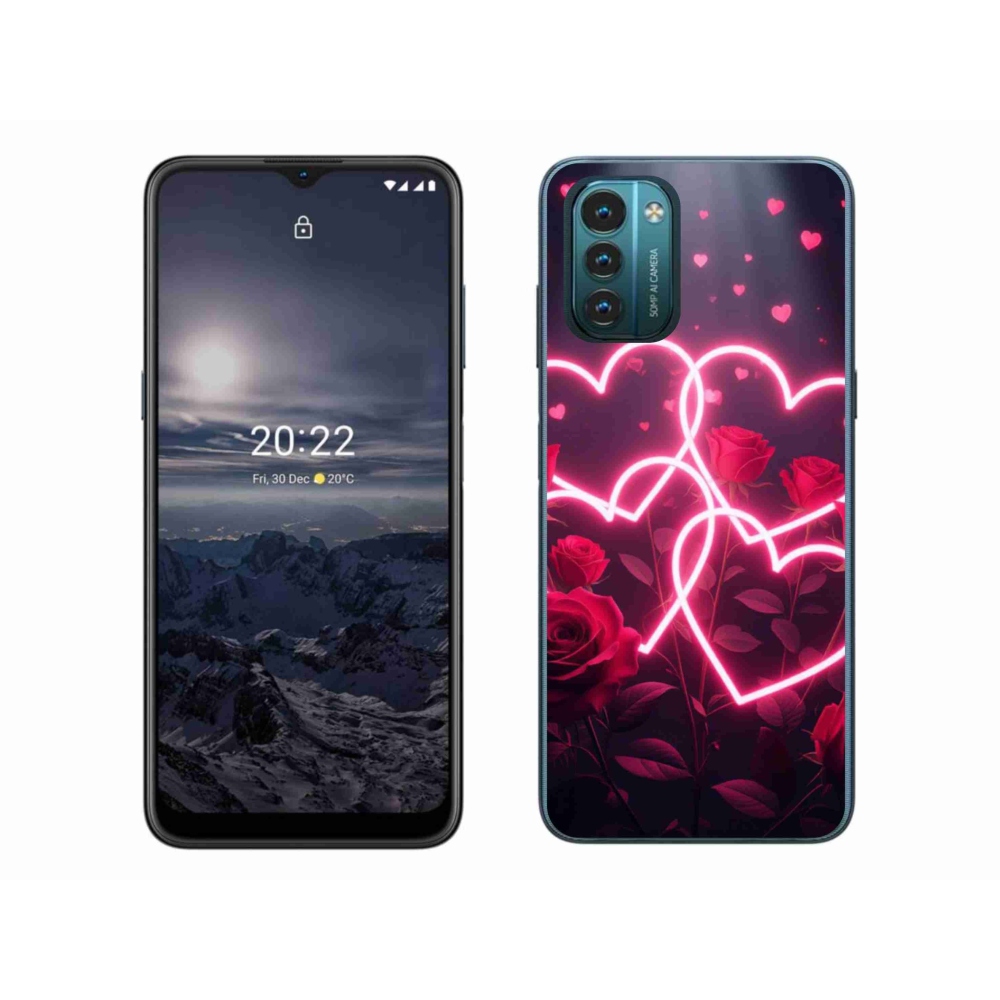 Gél borítás mmCase a Nokia G11/G21 készülékhez - Szerelem szíve
