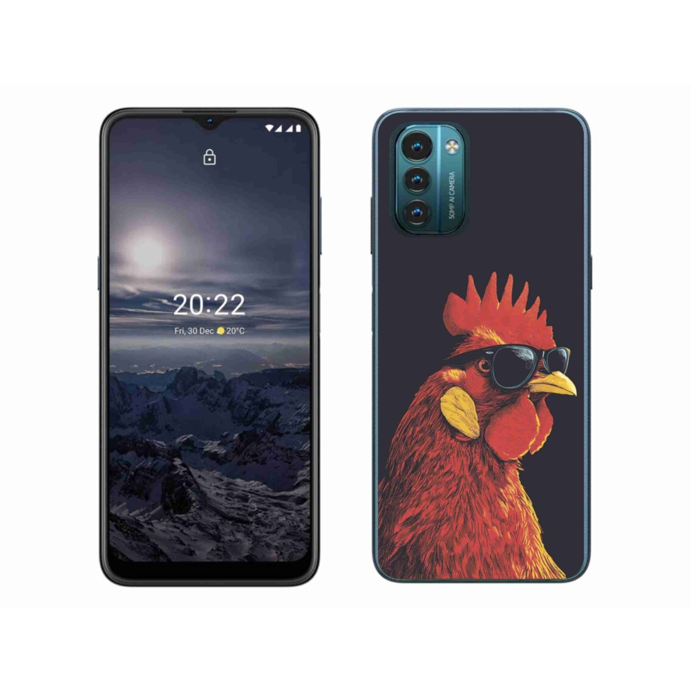 Zselés borítás mmCase a Nokia G11/G21 készülékhez - stílusos kakas
