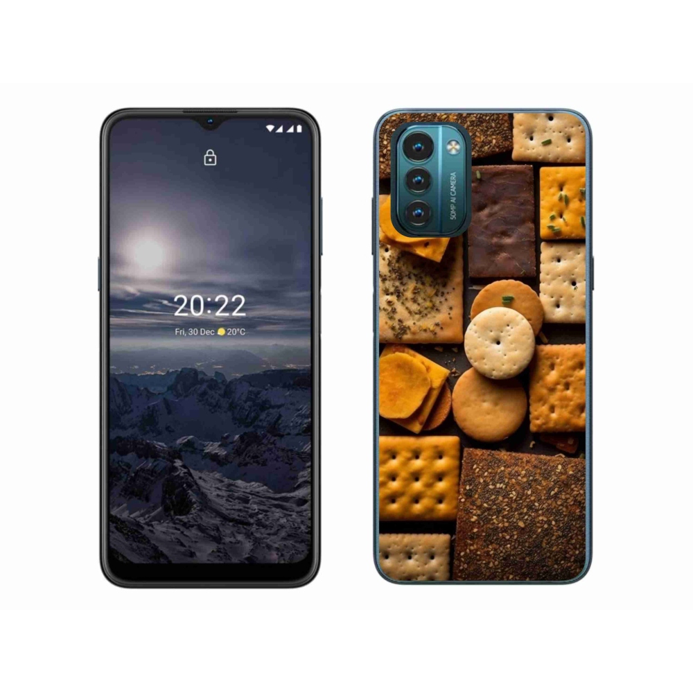 Zselés borítás mmCase a Nokia G11/G21 készülékhez - kekszek