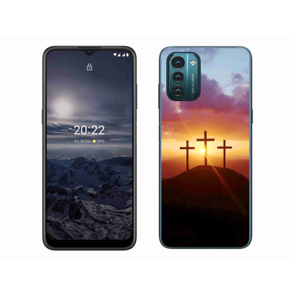Zselés borítás mmCase a Nokia G11/G21 készülékhez - három kereszt