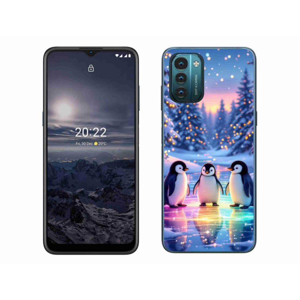 Gél borítás mmCase a Nokia G11/G21 készülékhez - pingvinek