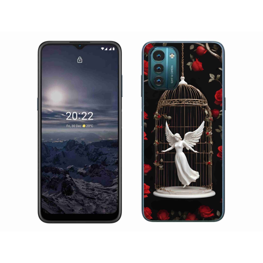 Zselés borító mmCase a Nokia G11/G21 készülékhez - csapdába esett angyal